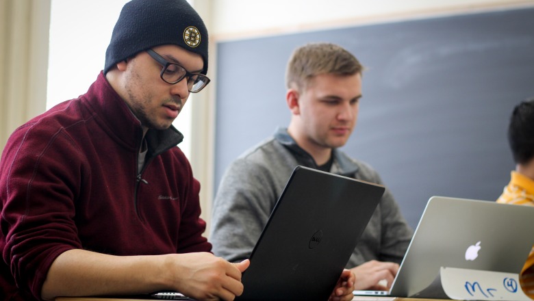 students in classroom