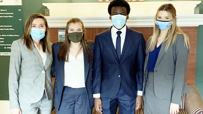 Moot court team competes in national competition