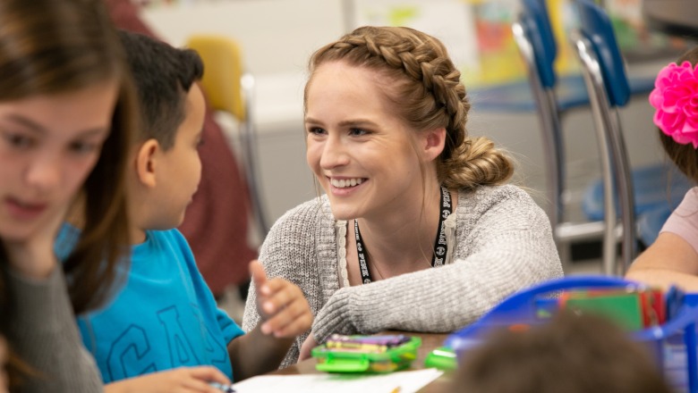 Student teacher at McKay School