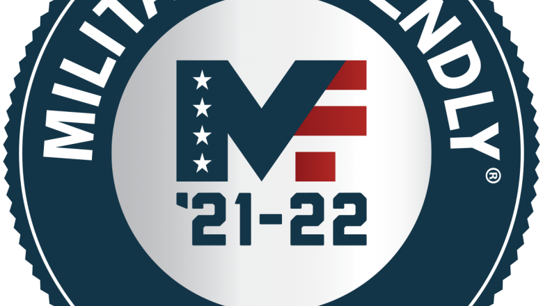 Logo for Military Friendly 2021-22