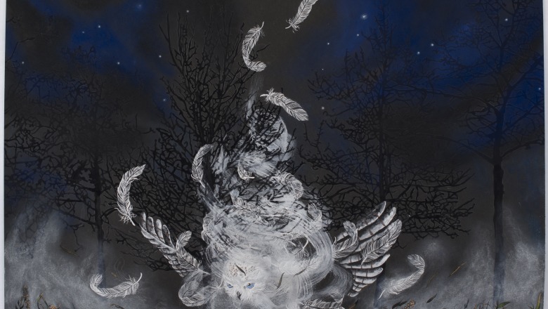Photo of artist Yuko Oda's Invisible Hour