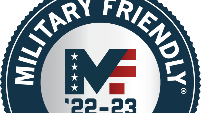 Military Friendly logo for 2022-23