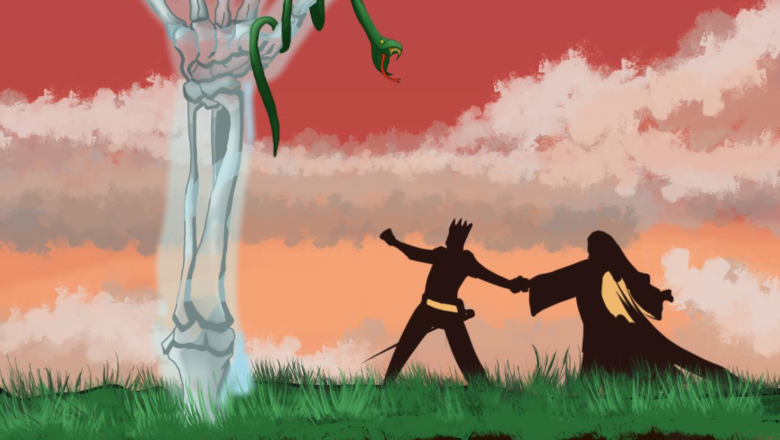 Poster for theatrical production Rot from Beneath