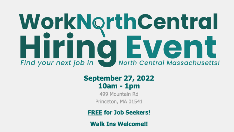 Poster for Work North Central event