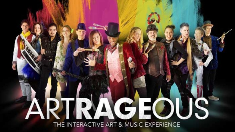 Artrageous the interactive art and music experience
