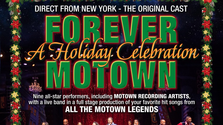 Poster for Forever Motown holiday show December 2022
