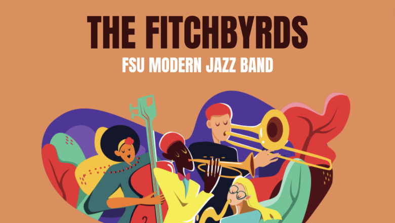 Fitchbyrds jazz and modern band logo