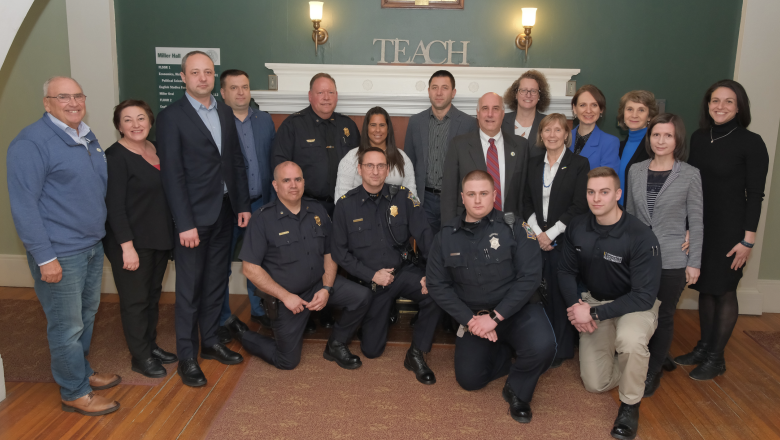 Police and education leaders from Moldova visited campus in March 2023