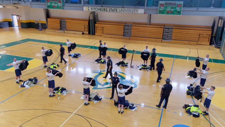 Police Program students start 6th Recruit Officer Course at Rec Center