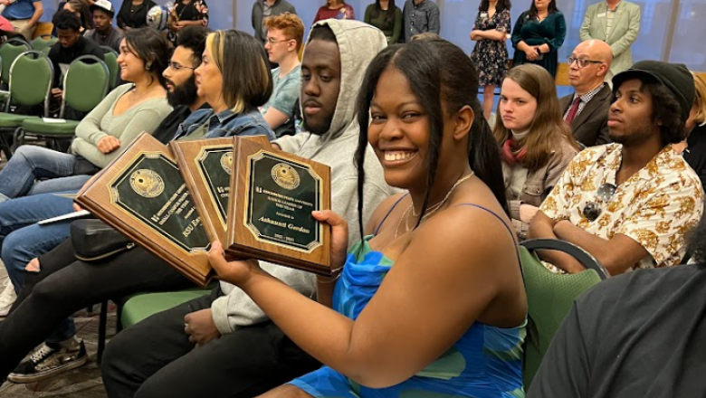 Photo of Ashaunti Gordon at Recognition Night