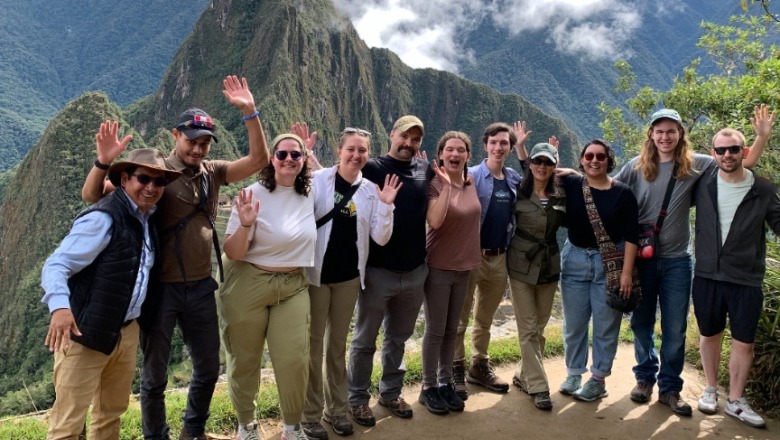 Students abroad in Peru in 2023