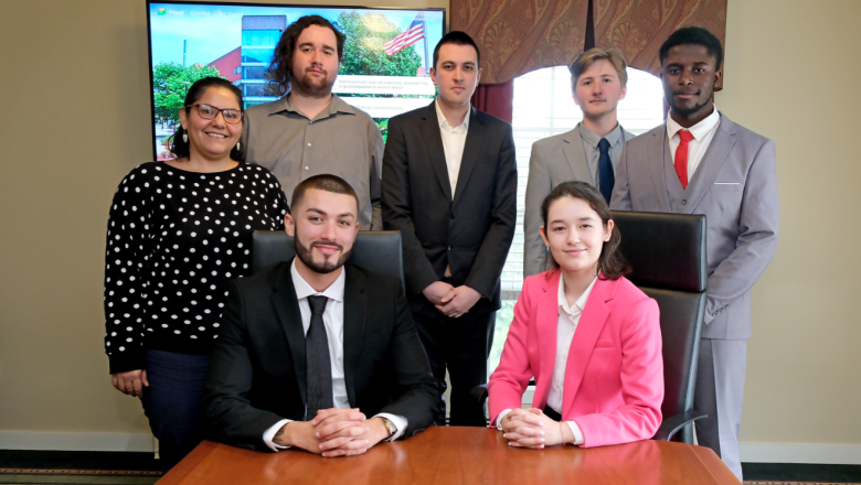 Students competed in the College Fed Challenge