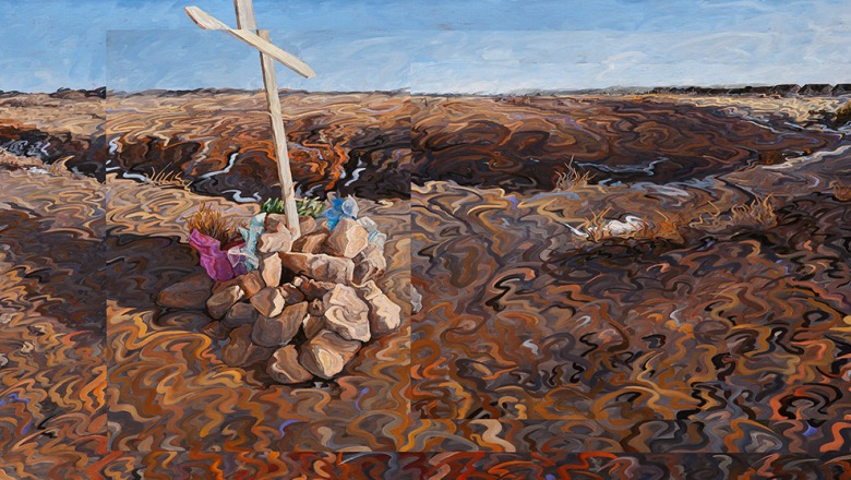 Matthew Shepard landscape by Keith Morris Washington