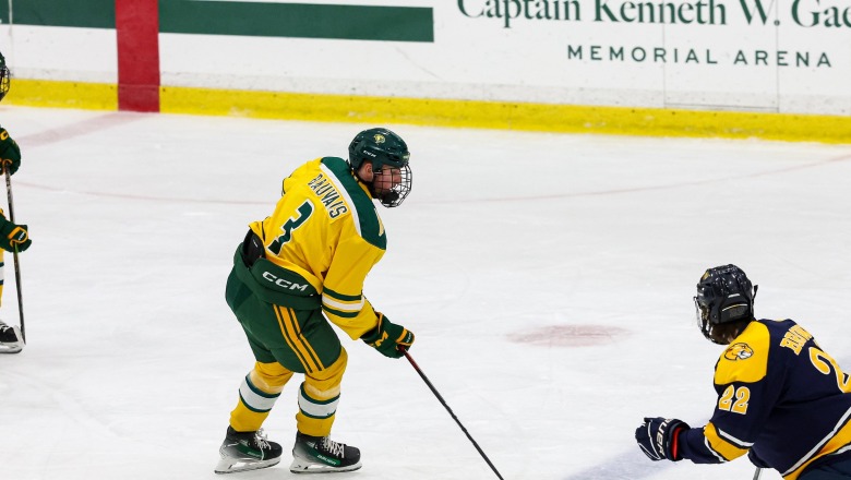 Falcons hockey player Alexandre Beauvais