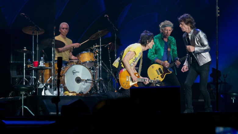 Richard Kerris art exhibit photo of The Rolling Stones