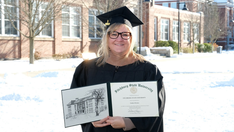 Vermont Teacher of the Year receives diploma on campus visit