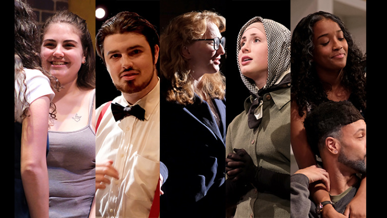 Theater students at national and international auditions