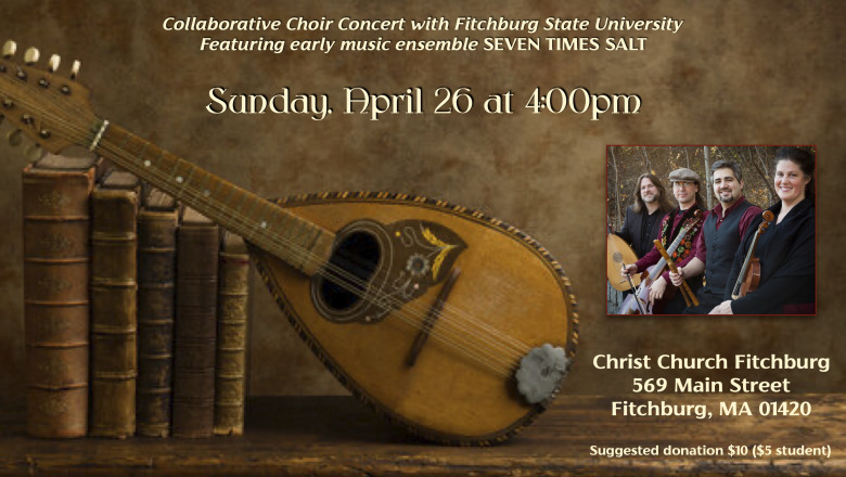 English Renaissance in Music Poster featuring music ensemble Seven Times Salt.