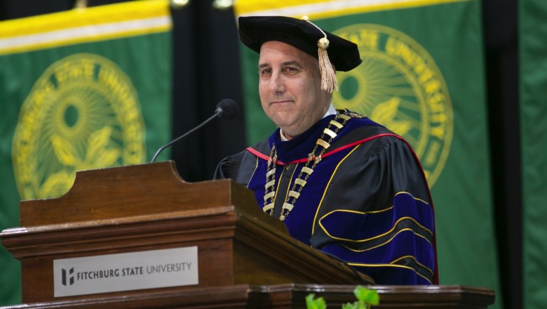 President Lapidus addresses the Class of 2018