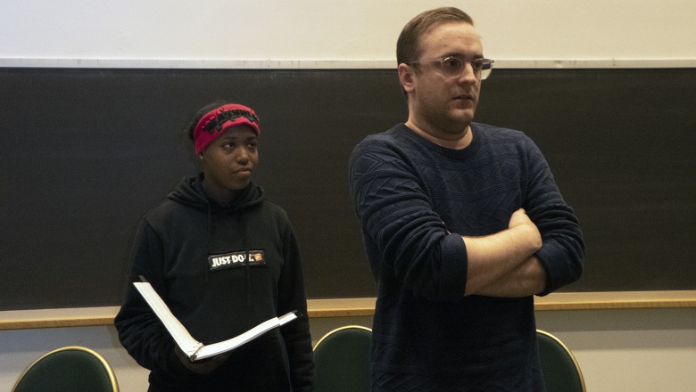 Alumni theater group presents staged readings of new works this spring Alumni theater group presents staged readings of new works this spring