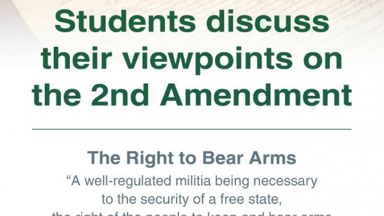 Beloved Væve tavle Constitution Day panel talk looks at 2nd Amendment | Fitchburg State  University