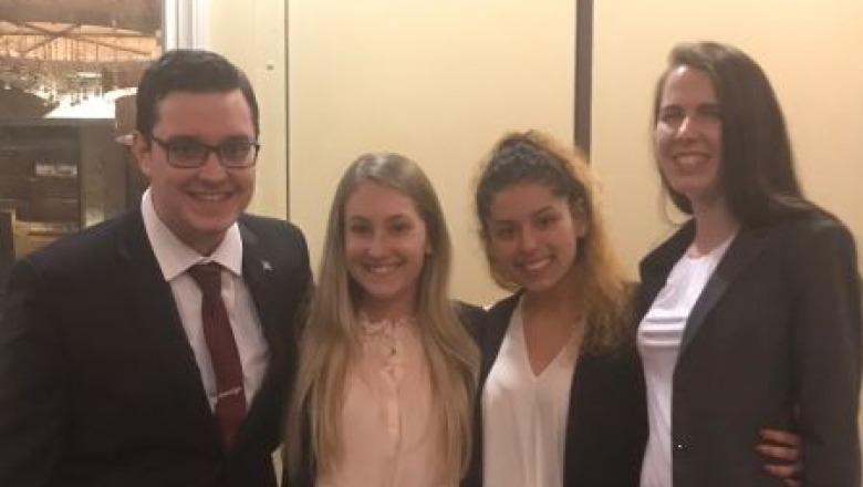 Moot Court competitors excel at national competition
