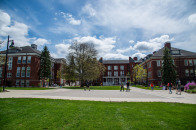 the campus quad