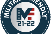 Logo for Military Friendly 2021-22