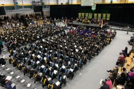 Graduates at the winter commencement ceremony on Dec 17 2021