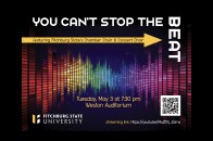 Poster for May 2022 choral concert You Cant Stop the Beat
