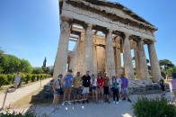 Students studying in Greece Summer 2022