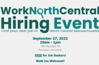 Poster for Work North Central event