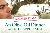 Poster for olive oil dinner Nov 2022