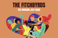 Fitchbyrds jazz and modern band logo
