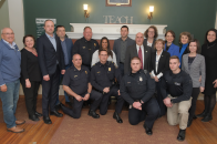 Police and education leaders from Moldova visited campus in March 2023