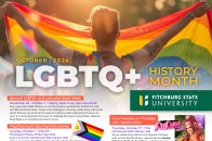 Poster for 2024 LGBTQ+ History Month