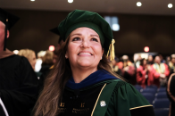 President Hodge entering Investiture Ceremony April 2025