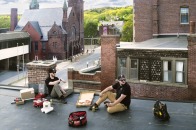 Artist Ricardo Barros portraits from within the Fitchburg community