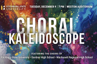 Choral Kaleidoscope concert in December
