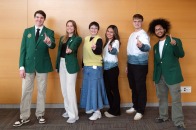 photo of students during First Generation Day at Hammond Hall