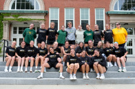 She Soars luncheon women's soccer team