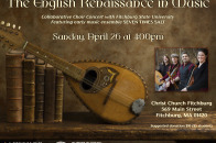 English Renaissance in Music Poster featuring music ensemble Seven Times Salt.