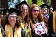 Commencement 2026 with undergraduates