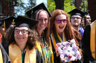 Commencement 2026 with undergraduates