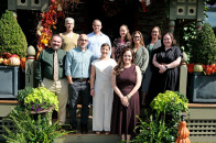 Presidential Fellows at President Hodge's house
