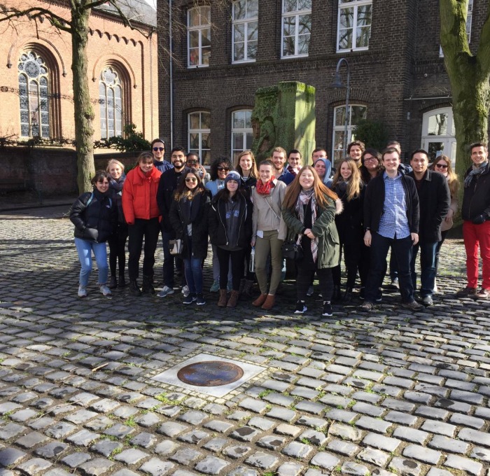 Students in Europe for our Heart of Europe Program