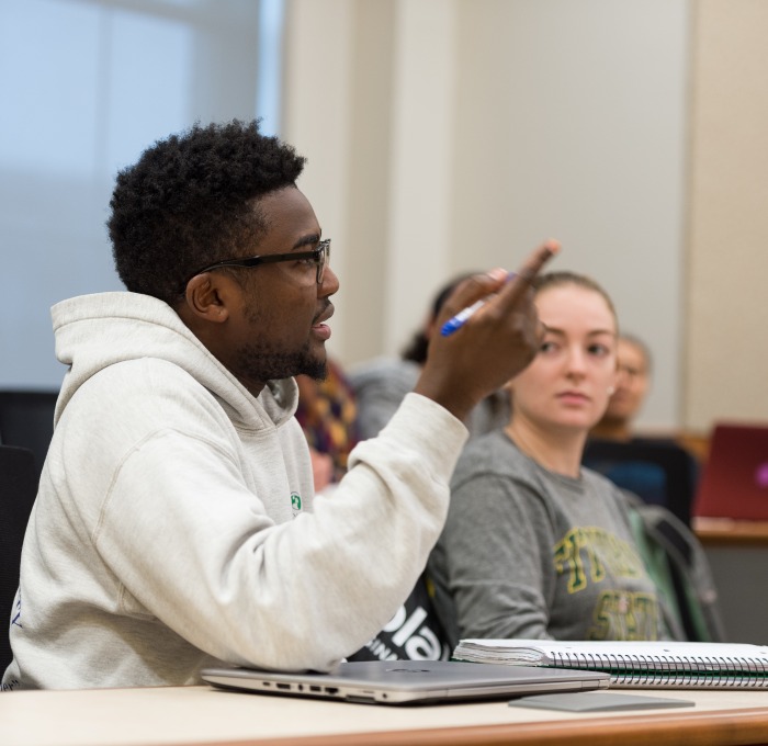 students in class