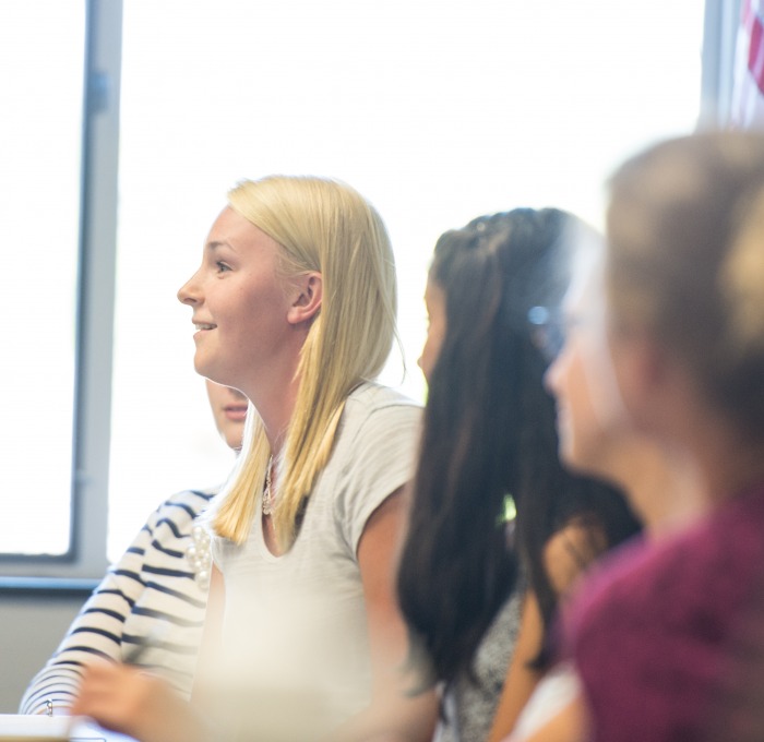 students in classroom