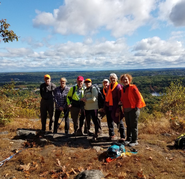 ALFA hikers on top of a mountain