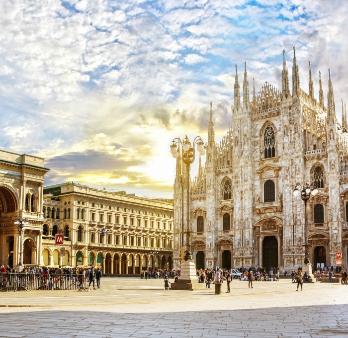 Cathedral in Milan Italy